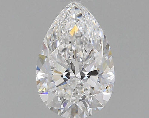 0.51 carat D-IF Natūralus Pear Deimantas (1)