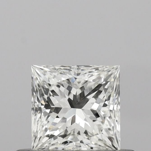 0.42 carat H-VVS2 Natūralus Princess Deimantas (1)