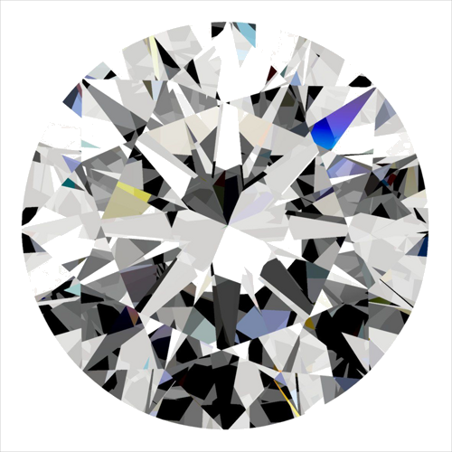 0.31 carat H-VVS1 Excellent cut Natūralus Round Deimantas (1)