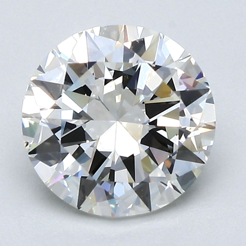 2.01 carat I-VS1 Very Good cut Natūralus Round Deimantas (1)