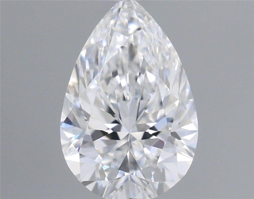 0.45 carat D-VS1 Natūralus Pear Deimantas (1)
