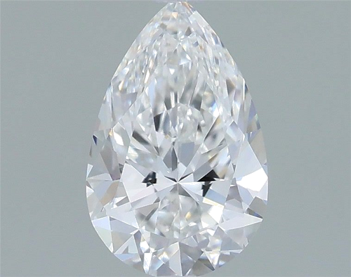 0.55 carat E-VS1 Natūralus Pear Deimantas (1)