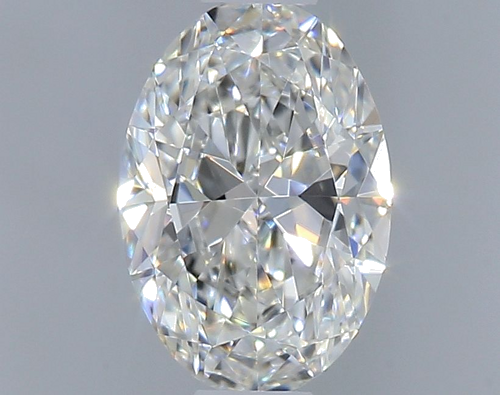 0.4 carat F-VVS1 Natūralus Oval Deimantas (1)