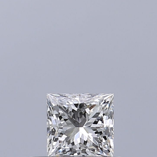 0.3 carat E-IF Natūralus Princess Deimantas (1)
