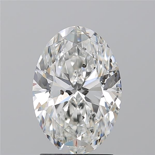 2.2 carat G-SI2 Natūralus Oval Deimantas (1)