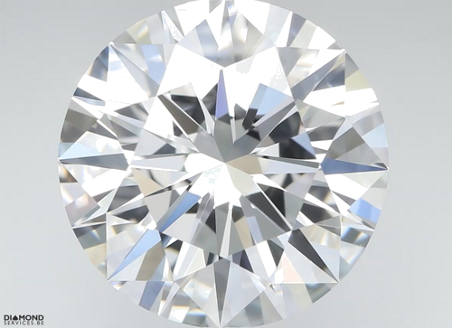 4.25 carat D-VVS1 Excellent cut Natūralus Round Deimantas (1)