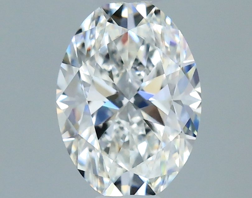 0.4 carat F-VVS1 Natūralus Oval Deimantas (1)