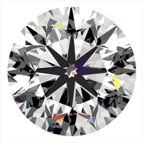 0.4 carat I-SI2 Very Good cut Natūralus Round Deimantas (1)