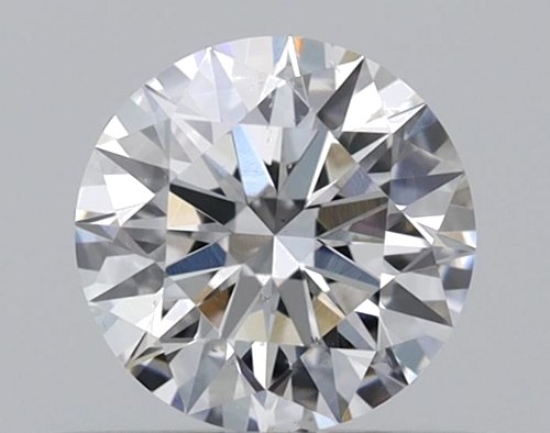 0.52 carat E-VS2 Excellent cut Natūralus Round Deimantas (1)