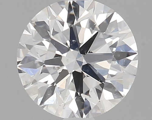 0.5 carat F-SI1 Excellent cut Natūralus Round Deimantas (1)
