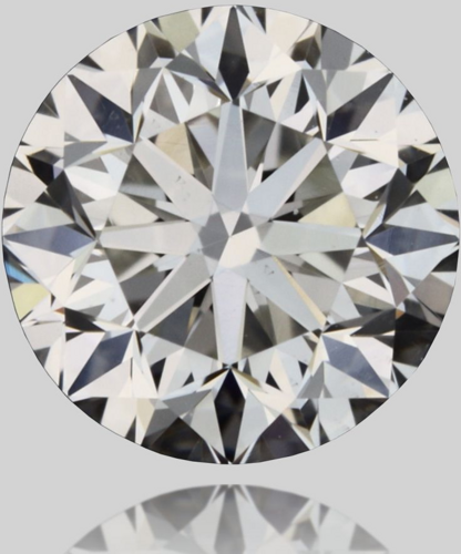 0.4 carat H-VS2 GD cut Natūralus Round Deimantas (1)