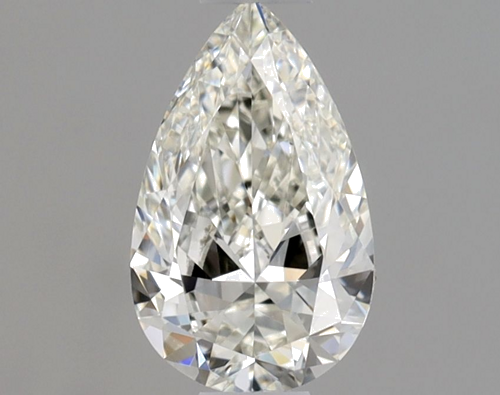 0.5 carat I-VS2 Natūralus Pear Deimantas (1)