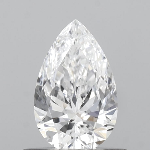0.51 carat D-VS2 Natūralus Pear Deimantas (1)