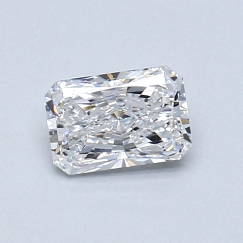 0.5 carat D-SI1 Natūralus Radiant Deimantas (1)