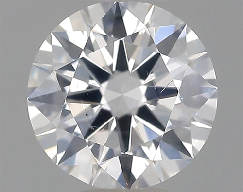 0.46 carat E-SI1 Excellent cut Natūralus Round Deimantas (1)