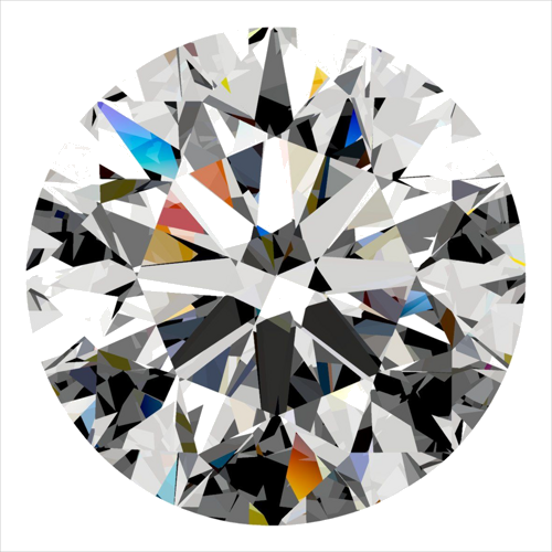 0.3 carat J-VVS1 Excellent cut Natūralus Round Deimantas (1)