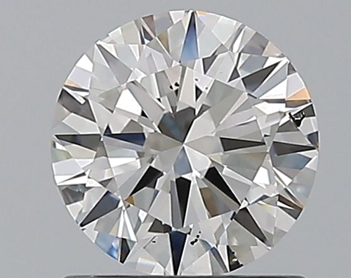 1.0 carat F-SI1 Very Good cut Natūralus Round Deimantas (1)