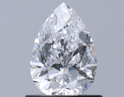 0.75 carat D-VS2 Natūralus Pear Deimantas (1)