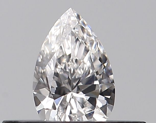 0.23 carat F-VVS1 Natūralus Pear Deimantas (1)
