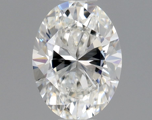 0.5 carat F-VVS2 Natūralus Oval Deimantas (1)
