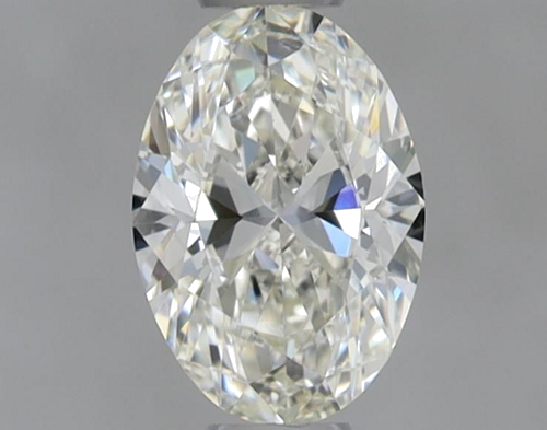 0.45 carat I-VS1 Natūralus Oval Deimantas (1)