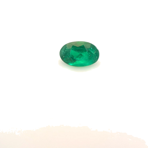 0.37 carat GREEN Oval Smaragdas (1)
