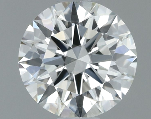 0.5 carat K-VVS2 Excellent cut Natūralus Round Deimantas (1)