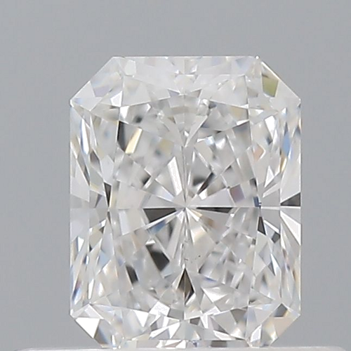 0.5 carat D-VS1 Natūralus Radiant Deimantas (1)