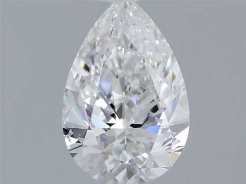 0.5 carat E-SI2 Natūralus Pear Deimantas (1)