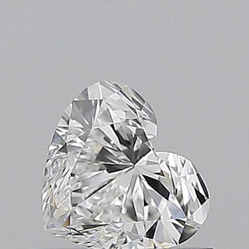 0.51 carat E-VVS2 Natūralus Heart Deimantas (1)
