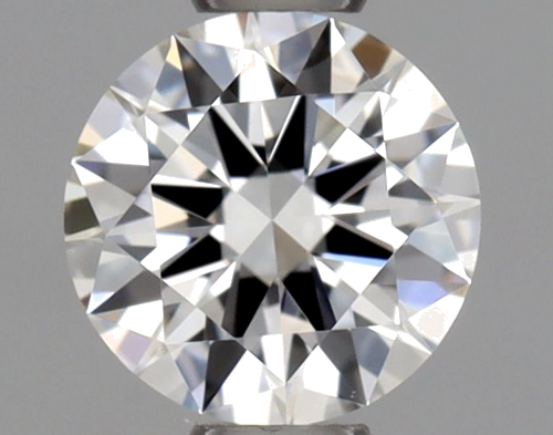 0.39 carat F-VVS1 Excellent cut Natūralus Round Deimantas (1)