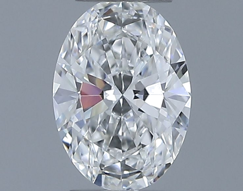 0.4 carat F-VVS1 Natūralus Oval Deimantas (1)