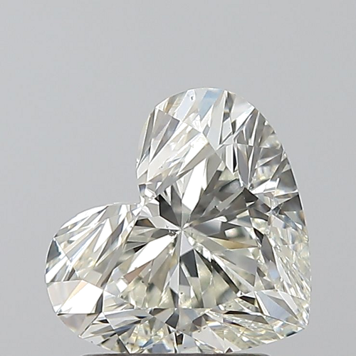 1.7 carat K-SI1 Natūralus Heart Deimantas (1)