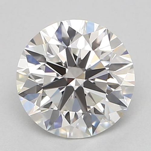 0.52 carat F-VVS1 Excellent cut Natūralus Round Deimantas (1)