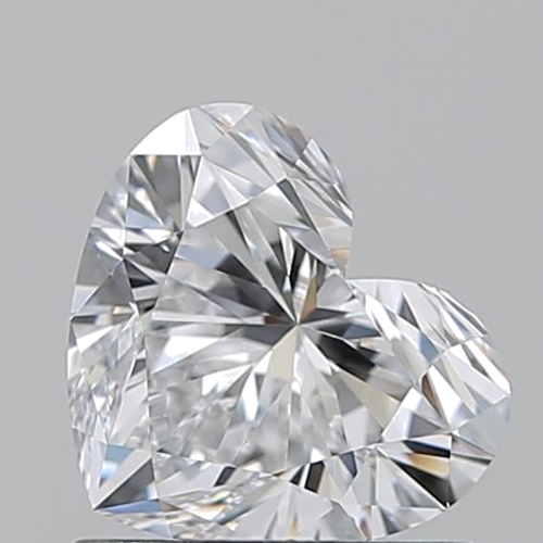 1.04 carat D-VVS1 Natūralus Heart Deimantas (1)