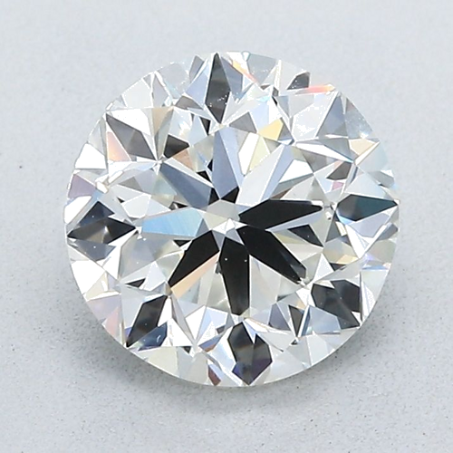 2.01 carat I-VVS1 Very Good cut Natūralus Round Deimantas (1)