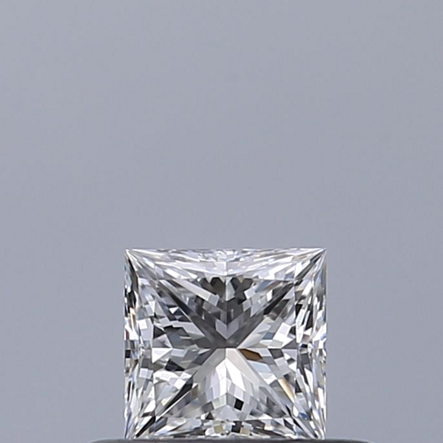 0.32 carat D-VVS1 Natūralus Princess Deimantas (1)