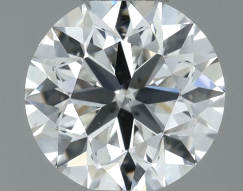 0.5 carat F-VS2 Very Good cut Natūralus Round Deimantas (1)