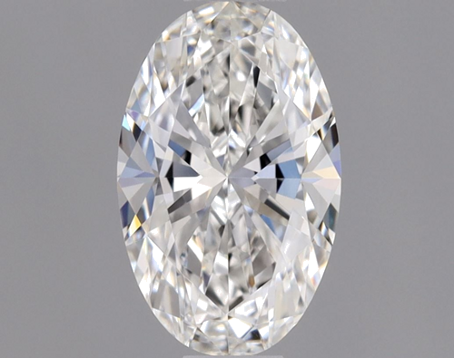 0.5 carat E-VS1 Natūralus Oval Deimantas (1)