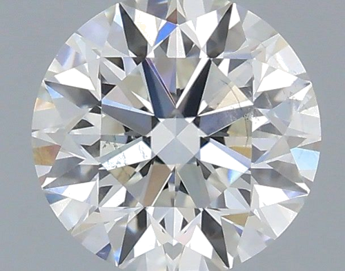 0.52 carat H-SI1 Excellent cut Natūralus Round Deimantas (1)