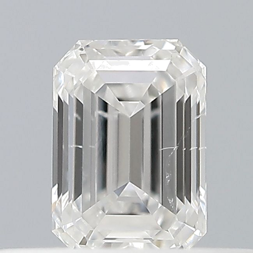 0.24 carat E-SI2 Natūralus Emerald Deimantas (1)