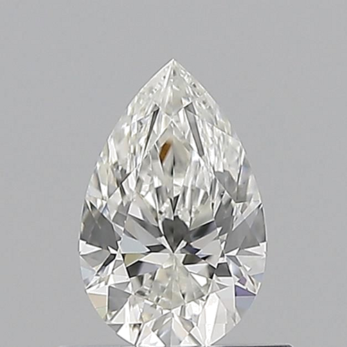 0.54 carat H-VS1 Natūralus Pear Deimantas (1)