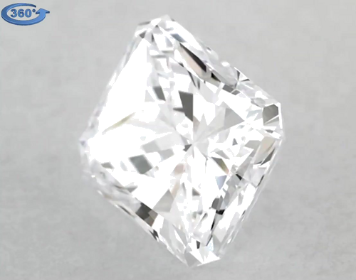 1.5 carat F-VVS1 Natūralus Radiant Deimantas (1)