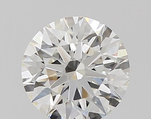 0.52 carat H-VVS2 Excellent cut Natūralus Round Deimantas (1)