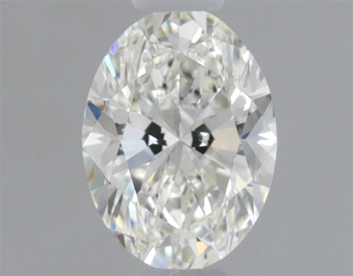 0.45 carat I-VVS2 Natūralus Oval Deimantas (1)