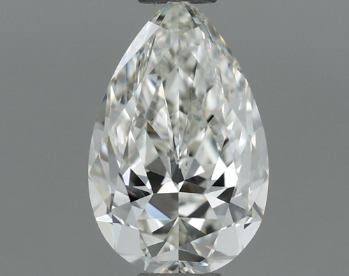 0.6 carat J-VS1 Natūralus Pear Deimantas (1)