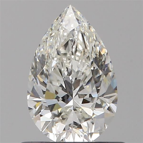 0.6 carat H-VVS1 Natūralus Pear Deimantas (1)