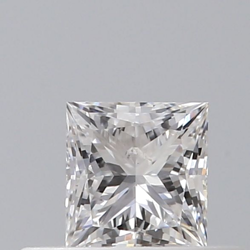 0.3 carat D-SI2 Natūralus Princess Deimantas (1)