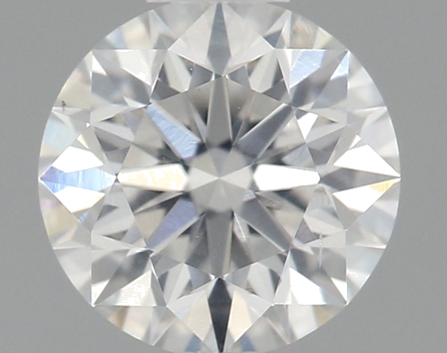 0.52 carat F-SI1 Excellent cut Natūralus Round Deimantas (1)