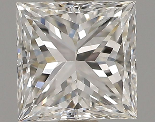 0.5 carat F-VS2 Natūralus Princess Deimantas (1)